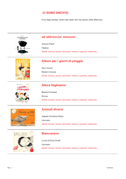 CI SONO ANCH`IO. ad abbracciar nessuno Album