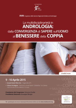 AndrologIA: al benessere della coppIA