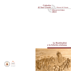 Le Beatitudini e la felicità cristiana