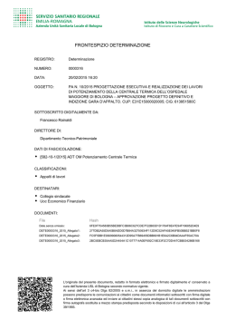 FRONTESPIZIO DETERMINAZIONE