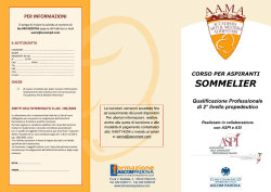 SOMMELIER - Ascom Formazione