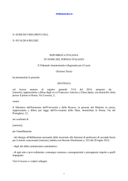 sentenza del 25 febbraio 2015