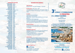 3° corso di formazione in pediatria dell`area flegrea
