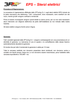 EPS Sterzi Elettrici