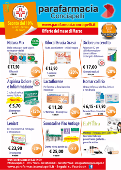 Il Volantino - Parafarmacia Conciapelli