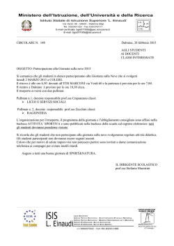 Partecipanti e modalit&agrave; organizzative della Giornata