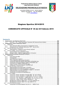 Com_N 39 - FIGC Veneto