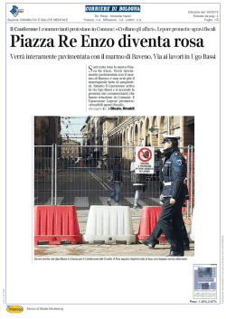 Tiratura: nd Diffusione: nd Lettori: nd Dir. Resp.: Armando Nanni