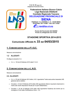 Scarica - Figc - Comitato Regionale Toscana