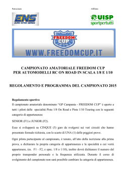 Pista 1/8 e 1/10 Scoppio
