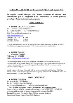 Elenco Alberghi