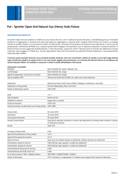 Sprinter Open End Natural Gas (Henry Hub) Future