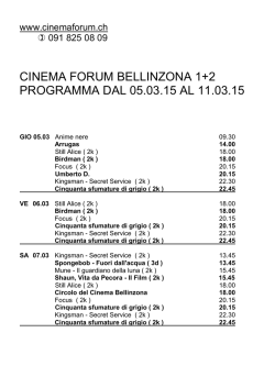 CINEMA IDEAL GIUBIASCO 1+2
