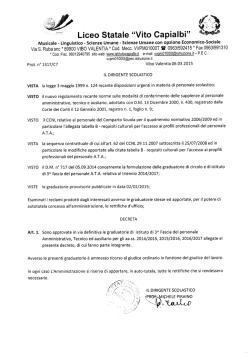 Graduatoria ATA III fascia Definitiva