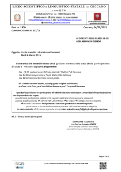 c277 Uscita Tivoli Scambio Culturale 6mar15