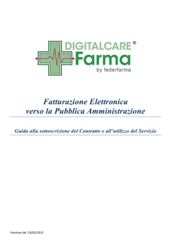 Manuale fatturazione elettronica