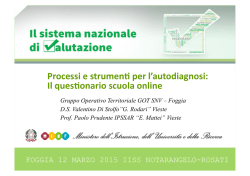Presentazione Gruppo A - IPSSAR Enrico Mattei Vieste