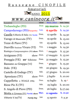 Calendario 2015 stampabile