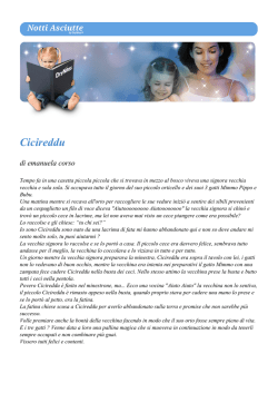 Cicireddu - Nottiasciutte.it
