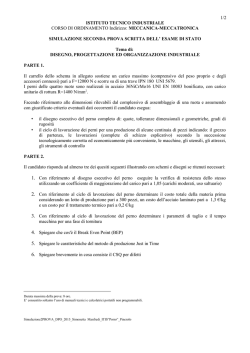 1/2 ISTITUTO TECNICO INDUSTRIALE CORSO DI ORDINAMENTO