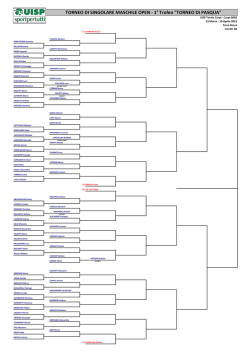 tabellone PDF - Lega Tennis UISP Modena