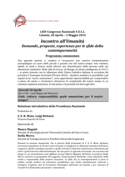Programma commentato