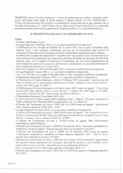 Decreto n. U00125 del 27/03/2015