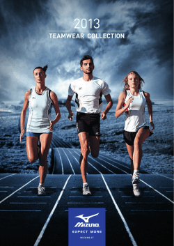 Catalogo Abbigliamento Mizuno