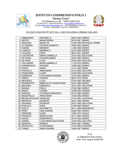 elenco_sec_I_grado.pdf - Istituto Comprensivo Polo 2 Nardò