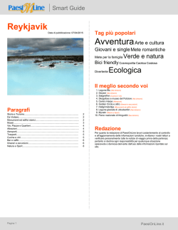 Reykjavik - PaesiOnLine