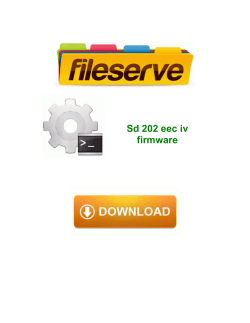 Sd 202 eec iv firmware
