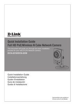 DCS 2210 2230 A1 QIG v1 00 EN UK