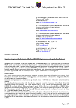 Guida ai Servizi - Portale Regionale della Salute