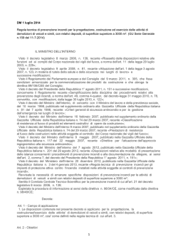 D.M. 01/07/14 - ECOLAV Service Srl