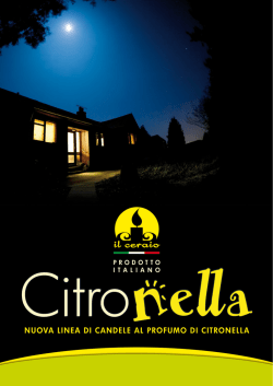 Ci&icirc;r&oacute;&icirc;&icirc;ella - Cereria Carlo Nappi