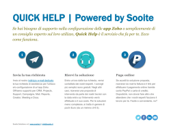 QUICK HELP | Powered by Sooite