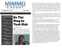 Ka Tlai Peng ko Tuah Hlah