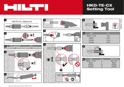 HKD-TE-CX Setting Tool