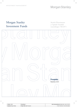 Prospetto le informazioni