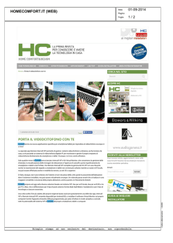 HOMECOMFORT.IT (WEB)
