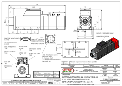 Descrizione S.R.L ELETTROMANDRINO TIPO TMA 3 12/2 KW 2.2
