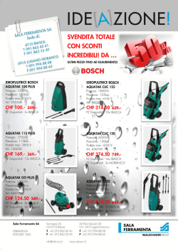 svendita totale con sconti incredibili! da