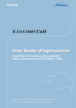 brochure ESTENIA - Kuraray Dental