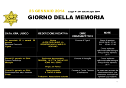 programma coordinato - Provincia di Lecco