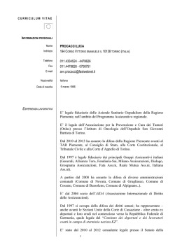 CV Europeo 2014