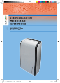 6142.158--Entfeuchter YL-2825--DH-02-SW.indd - Migros
