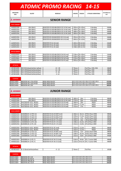atomic promo racing 14-15