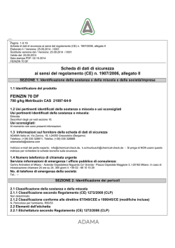 Scheda di sicurezza DPD