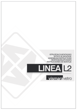 Istruzioni di montaggio