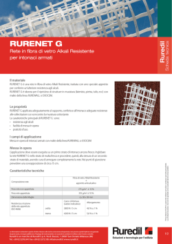 Rurenet G Scheda tecnica IT